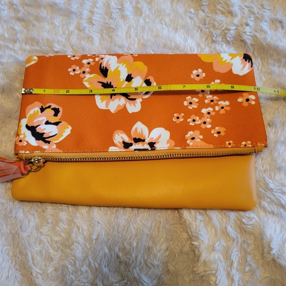 RACHEL PALLY Orange Floral Clutch - Picture 7 of 8